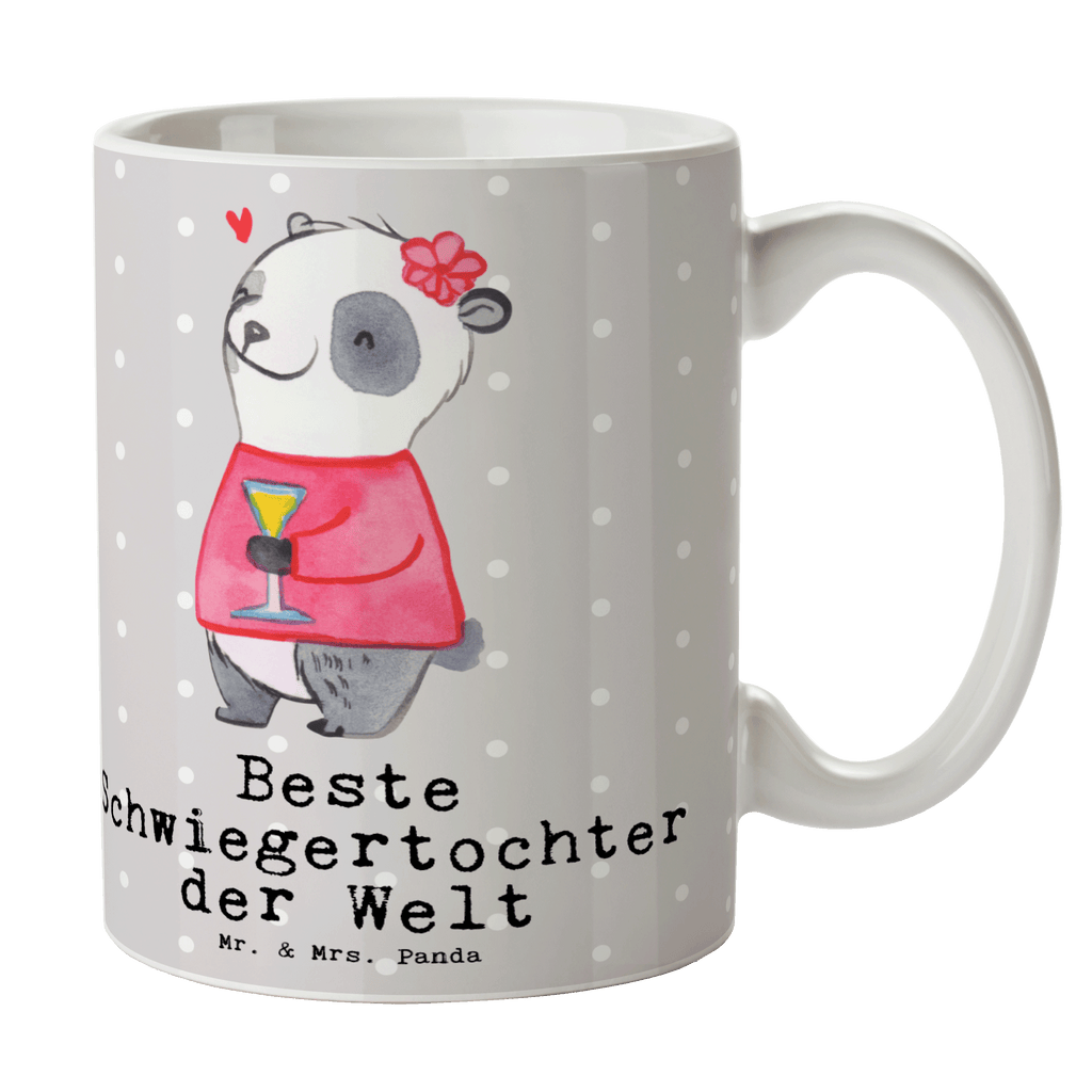 Tasse Panda Beste Schwiegertochter der Welt Tasse, Kaffeetasse, Teetasse, Becher, Kaffeebecher, Teebecher, Keramiktasse, Porzellantasse, Büro Tasse, Geschenk Tasse, Tasse Sprüche, Tasse Motive, Kaffeetassen, Tasse bedrucken, Designer Tasse, Cappuccino Tassen, Schöne Teetassen, für, Dankeschön, Geschenk, Schenken, Geburtstag, Geburtstagsgeschenk, Geschenkidee, Danke, Bedanken, Mitbringsel, Freude machen, Geschenktipp, Schwiegertochter, Tochter, Ehefrau des Sohns, Frau, angeheiratet, Hochzeit