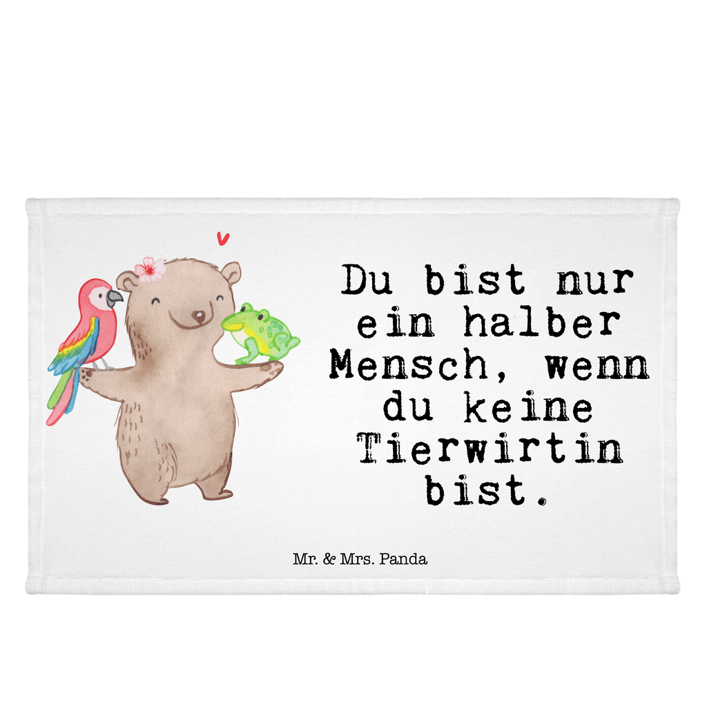 Handtuch Tierwirtin mit Herz Gästetuch, Reisehandtuch, Sport Handtuch, Frottier, Kinder Handtuch, Beruf, Ausbildung, Jubiläum, Abschied, Rente, Kollege, Kollegin, Geschenk, Schenken, Arbeitskollege, Mitarbeiter, Firma, Danke, Dankeschön, Landwirtin, Bäuerin, Tierwirtin, Agronomin, Farmerin, Bauernhof