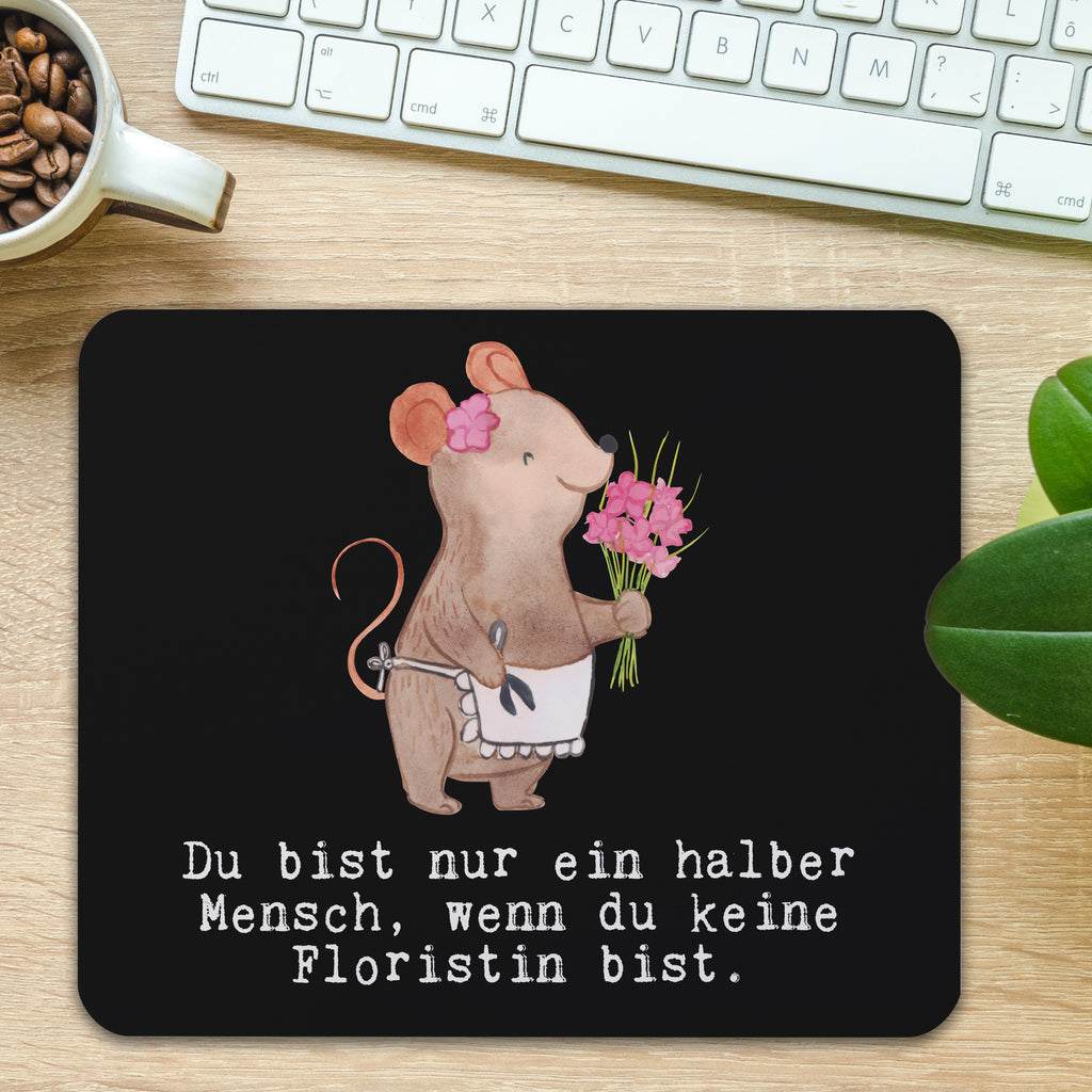 Mauspad Floristin mit Herz Mousepad, Computer zubehör, Büroausstattung, PC Zubehör, Arbeitszimmer, Mauspad, Einzigartiges Mauspad, Designer Mauspad, Mausunterlage, Mauspad Büro, Beruf, Ausbildung, Jubiläum, Abschied, Rente, Kollege, Kollegin, Geschenk, Schenken, Arbeitskollege, Mitarbeiter, Firma, Danke, Dankeschön, Blumenhändlerin, Floristin, Blumenlanden, Blumenprofi