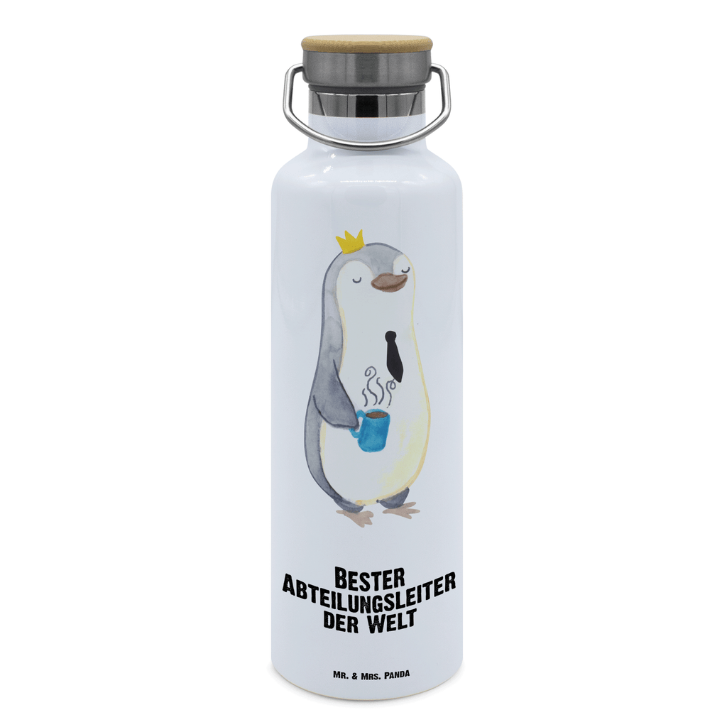 Trinkflasche Pinguin Bester Abteilungsleiter der Welt Thermosflasche, Isolierflasche, Edelstahl, Trinkflasche, isoliert, Wamrhaltefunktion, Sportflasche, Flasche zum Sport, Sportlerflasche, für, Dankeschön, Geschenk, Schenken, Geburtstag, Geburtstagsgeschenk, Geschenkidee, Danke, Bedanken, Mitbringsel, Freude machen, Geschenktipp, Abteilungsleiter, Leiter, Geschäftsführer, Vorgesetzter, Kollege, Arbeit, Büro, Abschiedsgeschenk, Ruhestand, Abschied, Chef