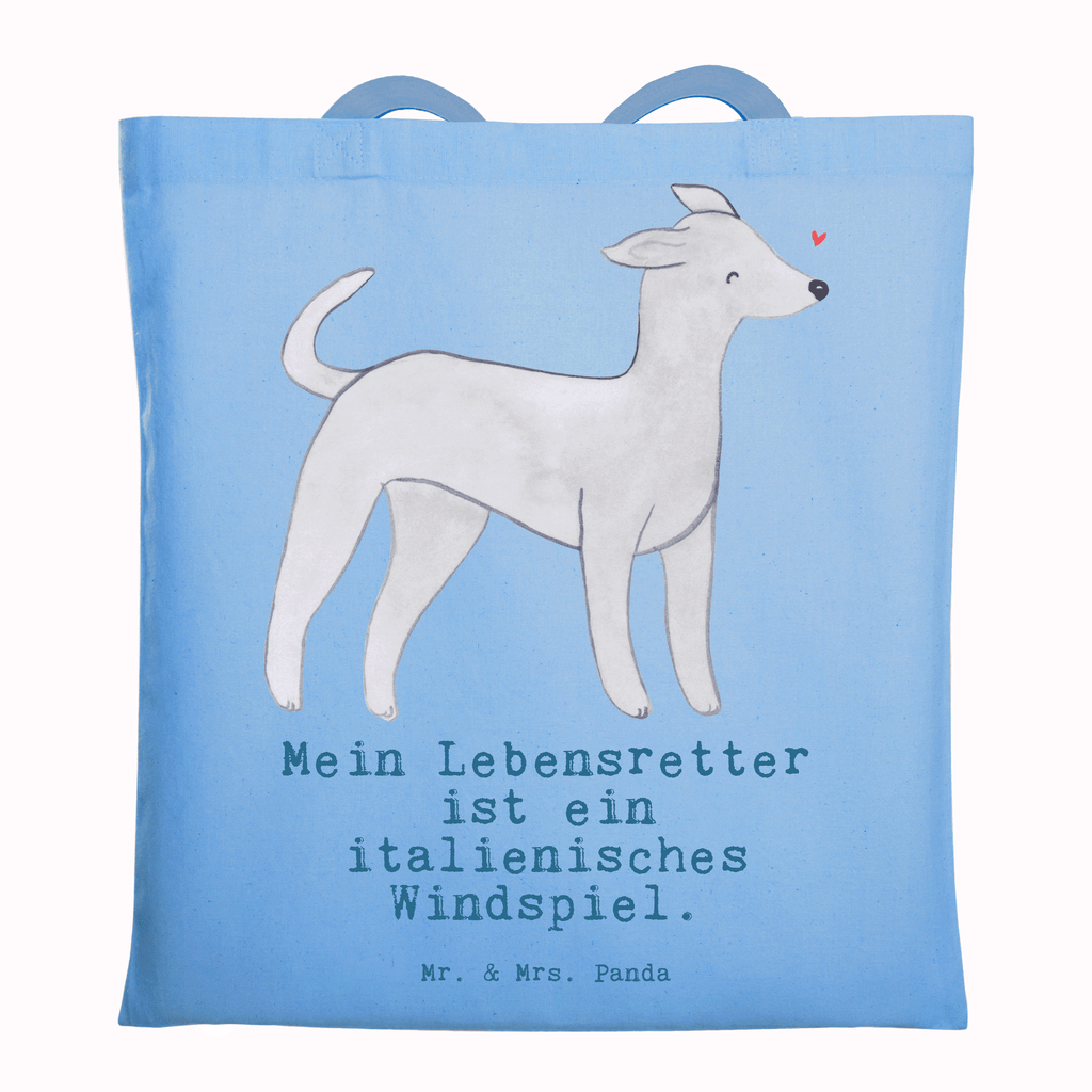 Tragetasche Italienisches Windspiel Lebensretter Beuteltasche, Beutel, Einkaufstasche, Jutebeutel, Stoffbeutel, Tasche, Shopper, Umhängetasche, Strandtasche, Schultertasche, Stofftasche, Tragetasche, Badetasche, Jutetasche, Einkaufstüte, Laptoptasche, Hund, Hunderasse, Rassehund, Hundebesitzer, Geschenk, Tierfreund, Schenken, Welpe, Italienisches Windspiel, Windhund, Italian Greyhound