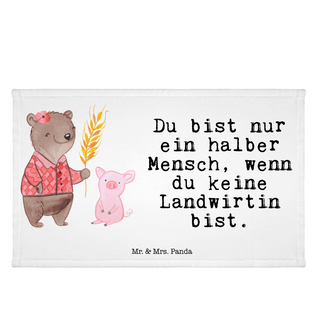 Handtuch Landwirtin mit Herz Gästetuch, Reisehandtuch, Sport Handtuch, Frottier, Kinder Handtuch, Beruf, Ausbildung, Jubiläum, Abschied, Rente, Kollege, Kollegin, Geschenk, Schenken, Arbeitskollege, Mitarbeiter, Firma, Danke, Dankeschön, Landwirtin, Bäuerin, Tierwirtin, Agronomin, Farmerin, Bauernhof