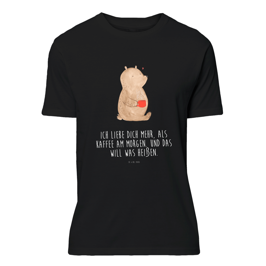 T-Shirt Standard Bär Morgenkaffee T-Shirt, Shirt, Tshirt, Lustiges T-Shirt, T-Shirt mit Spruch, Party, Junggesellenabschied, Jubiläum, Geburstag, Herrn, Damen, Männer, Frauen, Schlafshirt, Nachthemd, Sprüche, Liebe, Partner, Freund, Freundin, Ehemann, Ehefrau, Heiraten, Verlobung, Heiratsantrag, Liebesgeschenk, Jahrestag, Hocheitstag, Valentinstag, Geschenk für Frauen, Hochzeitstag, Mitbringsel, Geschenk für Freundin, Geschenk für Partner, Liebesbeweis, für Männer, für Ehemann