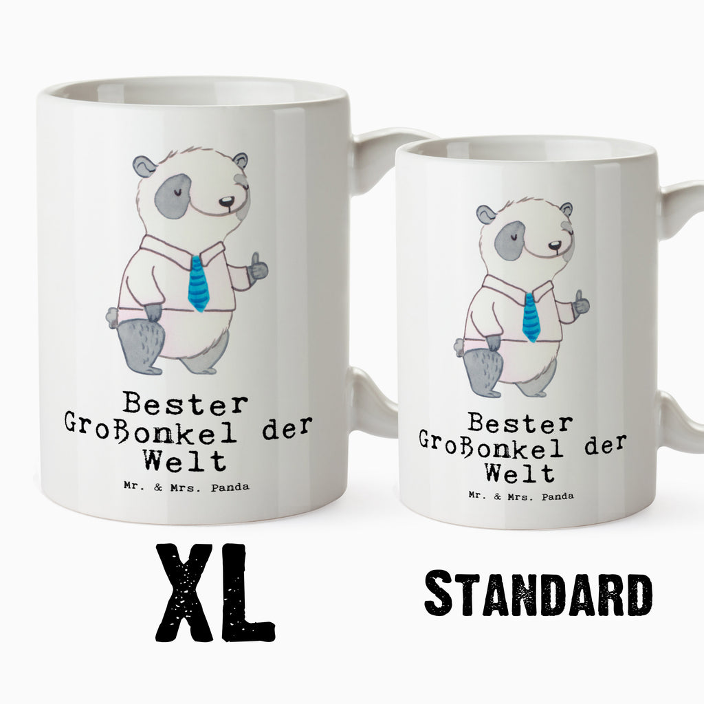 XL Tasse Panda Bester Großonkel der Welt XL Tasse, Große Tasse, Grosse Kaffeetasse, XL Becher, XL Teetasse, spülmaschinenfest, Jumbo Tasse, Groß, für, Dankeschön, Geschenk, Schenken, Geburtstag, Geburtstagsgeschenk, Geschenkidee, Danke, Bedanken, Mitbringsel, Freude machen, Geschenktipp, Großonkel, Onkel