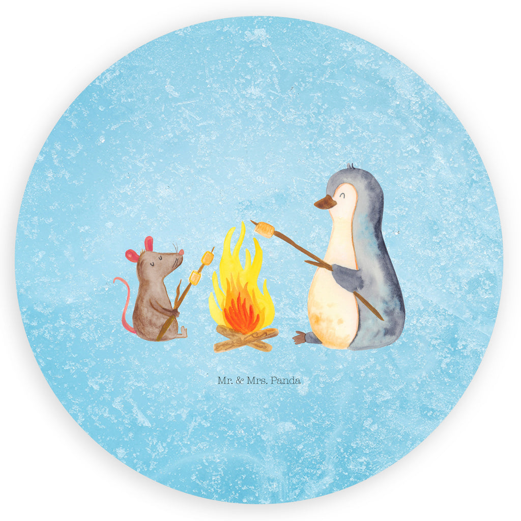 Rund Aufkleber Pinguin Lagerfeuer Sticker, Aufkleber, Etikett, Kinder, rund, Pinguin, Maus, Pinguine, Lagerfeuer, Leben, Arbeit, Job, Motivation, Büro, Büroalltag, Lebensspruch, Lebensmotivation, Neustart, Liebe, grillen, Feuer, Marshmallows