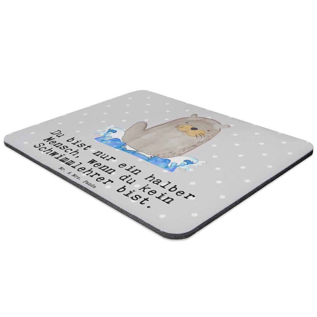 Mauspad Schwimmlehrer mit Herz Mousepad, Computer zubehör, Büroausstattung, PC Zubehör, Arbeitszimmer, Mauspad, Einzigartiges Mauspad, Designer Mauspad, Mausunterlage, Mauspad Büro, Beruf, Ausbildung, Jubiläum, Abschied, Rente, Kollege, Kollegin, Geschenk, Schenken, Arbeitskollege, Mitarbeiter, Firma, Danke, Dankeschön, Schwimmlehrer, Schwimmbad, Schwimmschule, Schwimmverein, Schwimmkurs