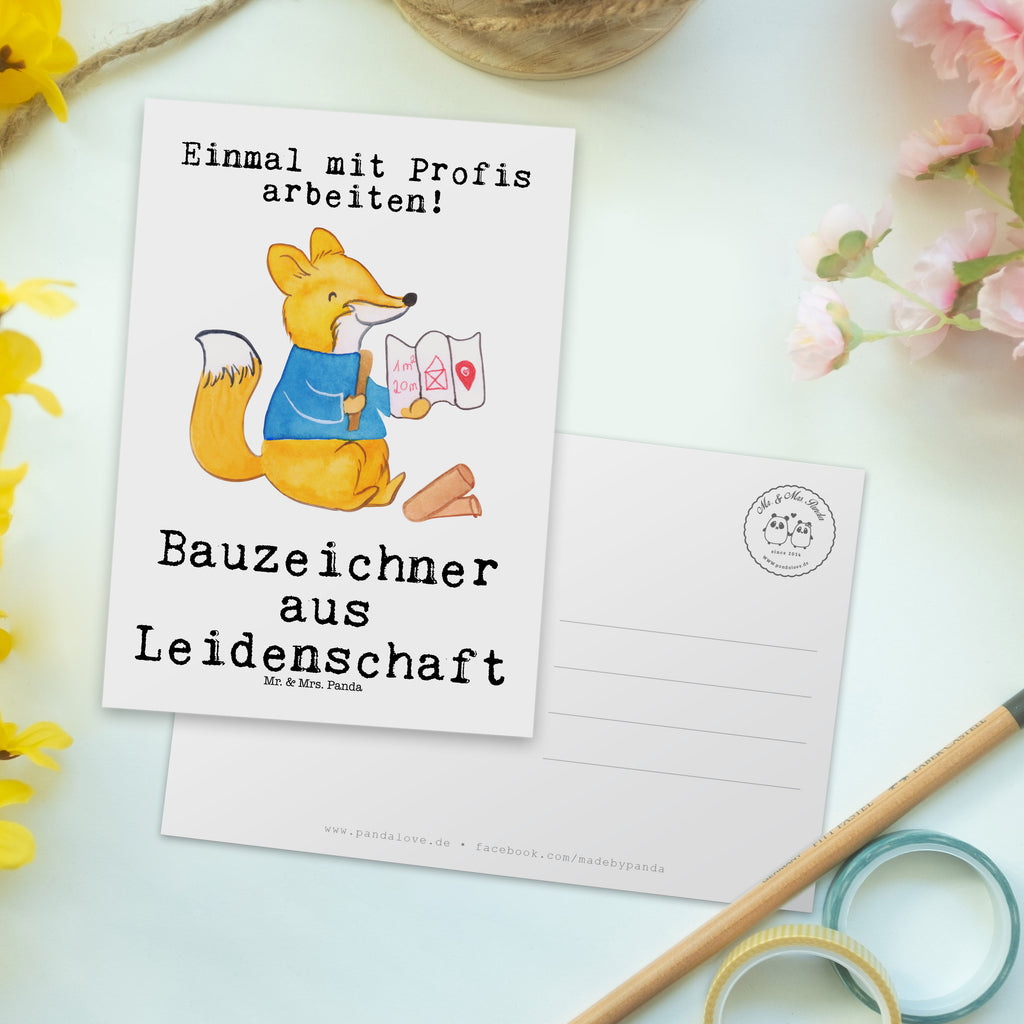 Postkarte Bauzeichner aus Leidenschaft Postkarte, Karte, Geschenkkarte, Grußkarte, Einladung, Ansichtskarte, Geburtstagskarte, Einladungskarte, Dankeskarte, Ansichtskarten, Einladung Geburtstag, Einladungskarten Geburtstag, Beruf, Ausbildung, Jubiläum, Abschied, Rente, Kollege, Kollegin, Geschenk, Schenken, Arbeitskollege, Mitarbeiter, Firma, Danke, Dankeschön