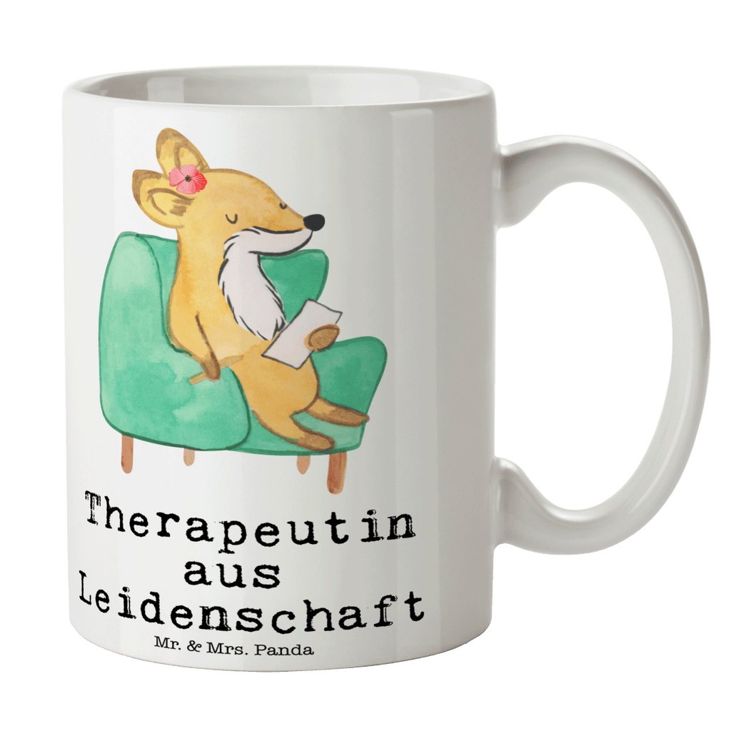 Tasse Therapeutin aus Leidenschaft Tasse, Kaffeetasse, Teetasse, Becher, Kaffeebecher, Teebecher, Keramiktasse, Porzellantasse, Büro Tasse, Geschenk Tasse, Tasse Sprüche, Tasse Motive, Kaffeetassen, Tasse bedrucken, Designer Tasse, Cappuccino Tassen, Schöne Teetassen, Beruf, Ausbildung, Jubiläum, Abschied, Rente, Kollege, Kollegin, Geschenk, Schenken, Arbeitskollege, Mitarbeiter, Firma, Danke, Dankeschön