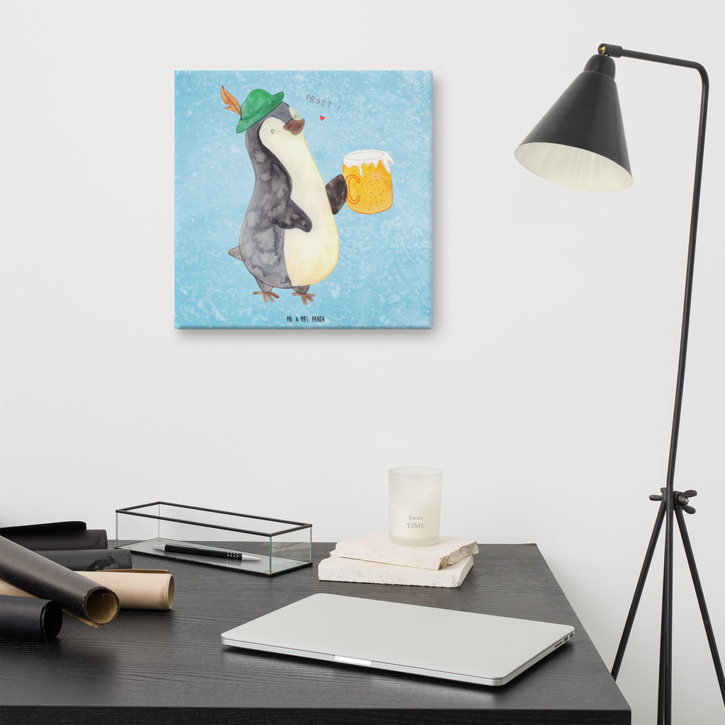 Leinwand Bild Pinguin Bier Leinwand, Bild, Kunstdruck, Wanddeko, Dekoration, Pinguin, Pinguine, Bier, Oktoberfest