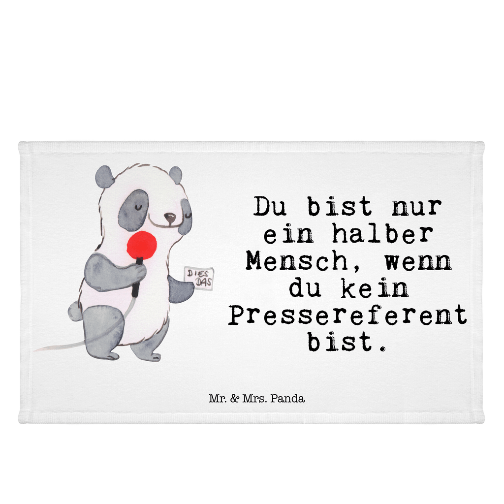 Handtuch Pressereferent mit Herz Gästetuch, Reisehandtuch, Sport Handtuch, Frottier, Kinder Handtuch, Beruf, Ausbildung, Jubiläum, Abschied, Rente, Kollege, Kollegin, Geschenk, Schenken, Arbeitskollege, Mitarbeiter, Firma, Danke, Dankeschön, Pressereferent, Pressemitarbeiter, Presseagentur, Studium