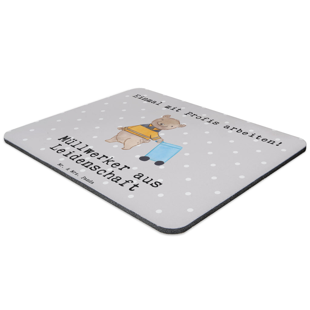 Mauspad Müllwerker aus Leidenschaft Mousepad, Computer zubehör, Büroausstattung, PC Zubehör, Arbeitszimmer, Mauspad, Einzigartiges Mauspad, Designer Mauspad, Mausunterlage, Mauspad Büro, Beruf, Ausbildung, Jubiläum, Abschied, Rente, Kollege, Kollegin, Geschenk, Schenken, Arbeitskollege, Mitarbeiter, Firma, Danke, Dankeschön, Müllwerker, Fachkraft Kreislauf- und Abfallwirtschaft, Müllentsorger, Kehrichtmann, Müllmann, Müllfahrer