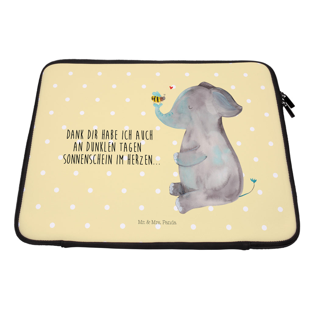 Notebook Tasche Elefant & Biene Notebook Tasche, Laptop, Computertasche, Tasche, Notebook-Tasche, Notebook-Reisehülle, Notebook Schutz, Tiermotive, Gute Laune, lustige Sprüche, Tiere, Elefant, Biene, Liebe, Liebesbeweis, Jahrestag, Liebesgeschenk, Heiratsantrag, Hochzeitsgeschenk, Liebesspruch