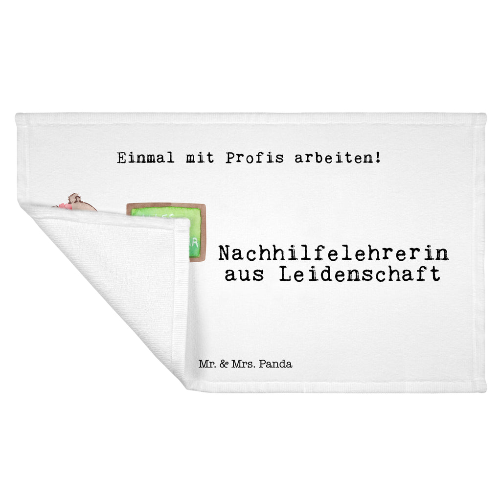 Handtuch Nachhilfelehrerin aus Leidenschaft Gästetuch, Reisehandtuch, Sport Handtuch, Frottier, Kinder Handtuch, Beruf, Ausbildung, Jubiläum, Abschied, Rente, Kollege, Kollegin, Geschenk, Schenken, Arbeitskollege, Mitarbeiter, Firma, Danke, Dankeschön, Nachhilfelehrerin, Nachhilfeschule, Nachhilfeunterricht