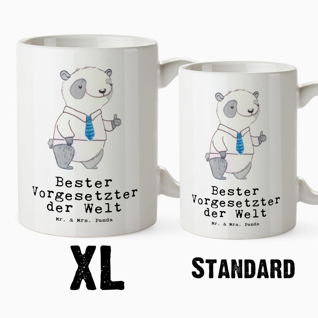 XL Tasse Panda Bester Vorgesetzter der Welt XL Tasse, Große Tasse, Grosse Kaffeetasse, XL Becher, XL Teetasse, spülmaschinenfest, Jumbo Tasse, Groß, für, Dankeschön, Geschenk, Schenken, Geburtstag, Geburtstagsgeschenk, Geschenkidee, Danke, Bedanken, Mitbringsel, Freude machen, Geschenktipp, Chef, Boss, Abschiedsgeschenk, Abteilungsleiter, Kollege, Vorgesetzter, Vorgesetzte, Arbeit, Leiter, Arbeitgeber, Führungskraft