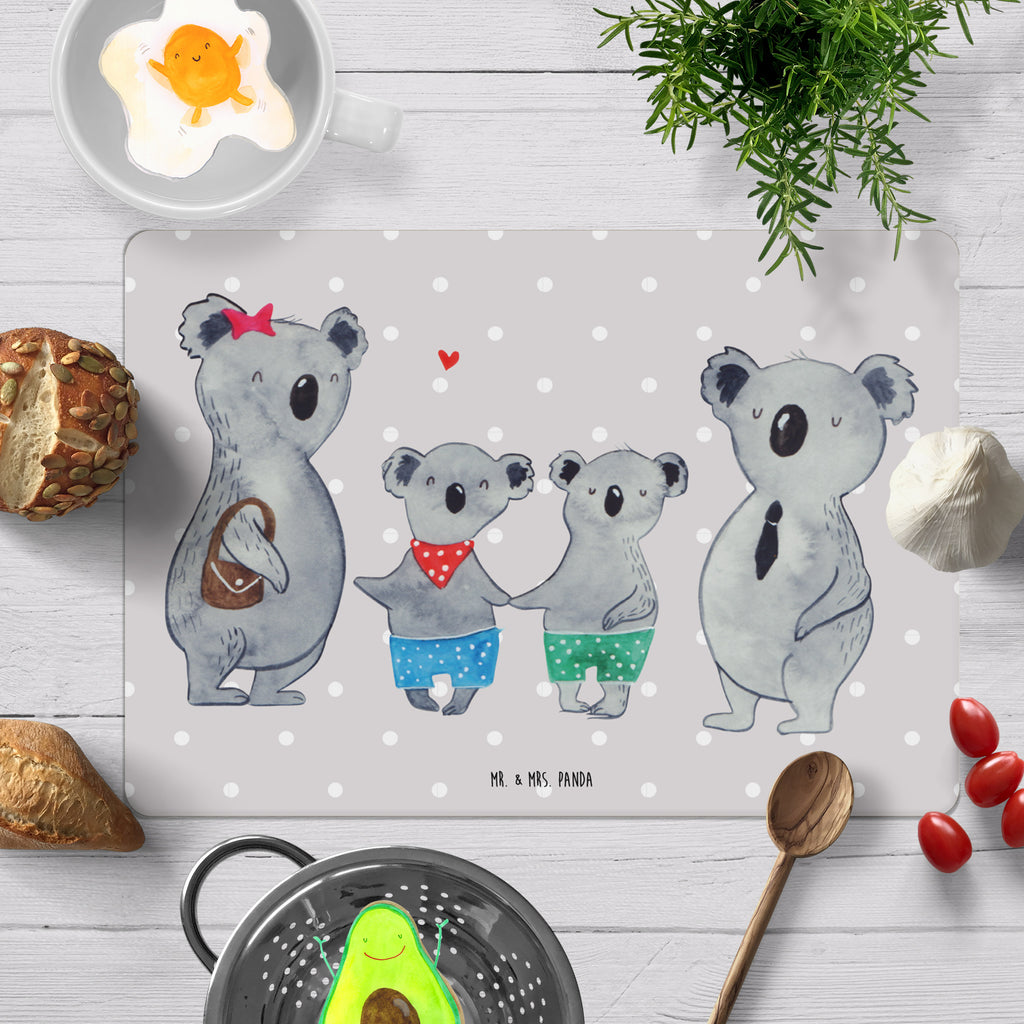 Tischset Koala Familie zwei Tischset, Tischuntersetzer, Platzset, Tischsets abwaschbar, Tischunterlage, Familie, Vatertag, Muttertag, Bruder, Schwester, Mama, Papa, Oma, Opa, Koala, Koalabär, beste Familie, Familienzeit, Familienleben, Koalafamilie, Lieblingsfamilie