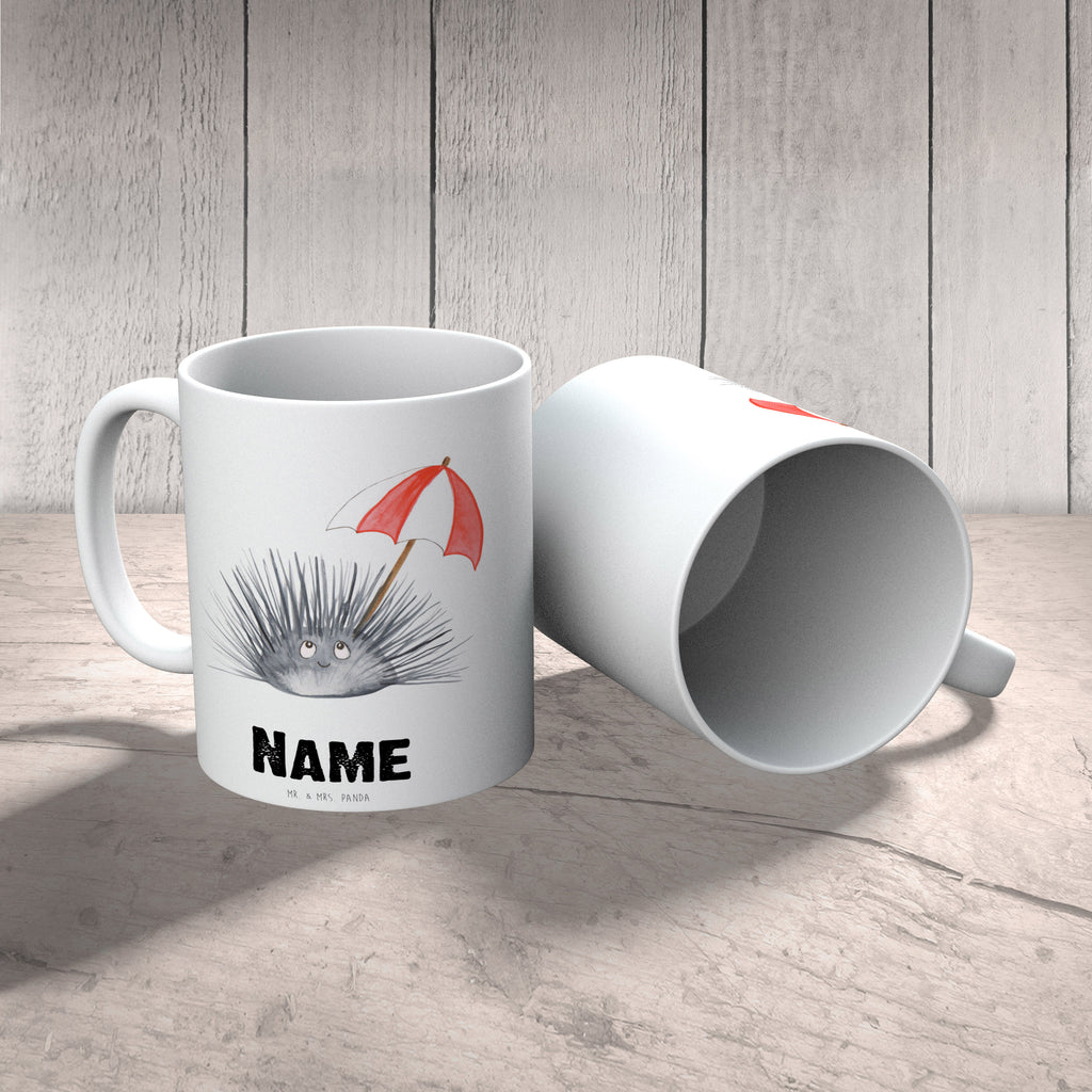 Personalisierte Tasse Seeigel Personalisierte Tasse, Namenstasse, Wunschname, Personalisiert, Tasse, Namen, Drucken, Tasse mit Namen, Meerestiere, Meer, Urlaub, Seeigel, Achtsamkeit, Selbstakzeptanz, Selbstliebe, Hier und Jetzt, Leben, Lebe