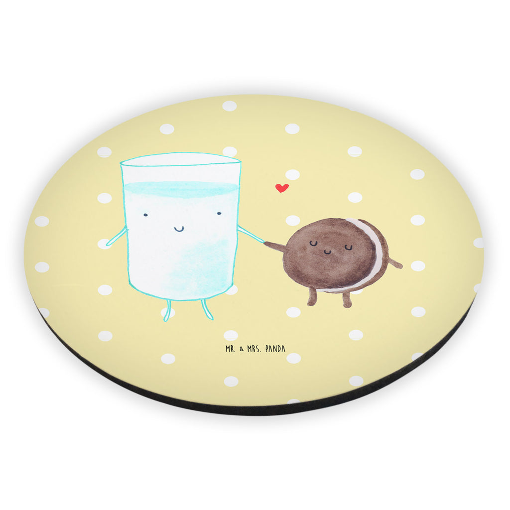 Rund Magnet Milch & Keks Kühlschrankmagnet, Pinnwandmagnet, Souvenir Magnet, Motivmagnete, Dekomagnet, Whiteboard Magnet, Notiz Magnet, Kühlschrank Dekoration, Tiermotive, Gute Laune, lustige Sprüche, Tiere, Milk, Cookie, Milch, Keks, Kekse, Kaffee, Einladung Frühstück, Motiv süß, romantisch, perfektes Paar