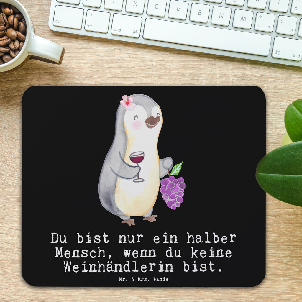 Mauspad Weinhändlerin mit Herz Mousepad, Computer zubehör, Büroausstattung, PC Zubehör, Arbeitszimmer, Mauspad, Einzigartiges Mauspad, Designer Mauspad, Mausunterlage, Mauspad Büro, Beruf, Ausbildung, Jubiläum, Abschied, Rente, Kollege, Kollegin, Geschenk, Schenken, Arbeitskollege, Mitarbeiter, Firma, Danke, Dankeschön