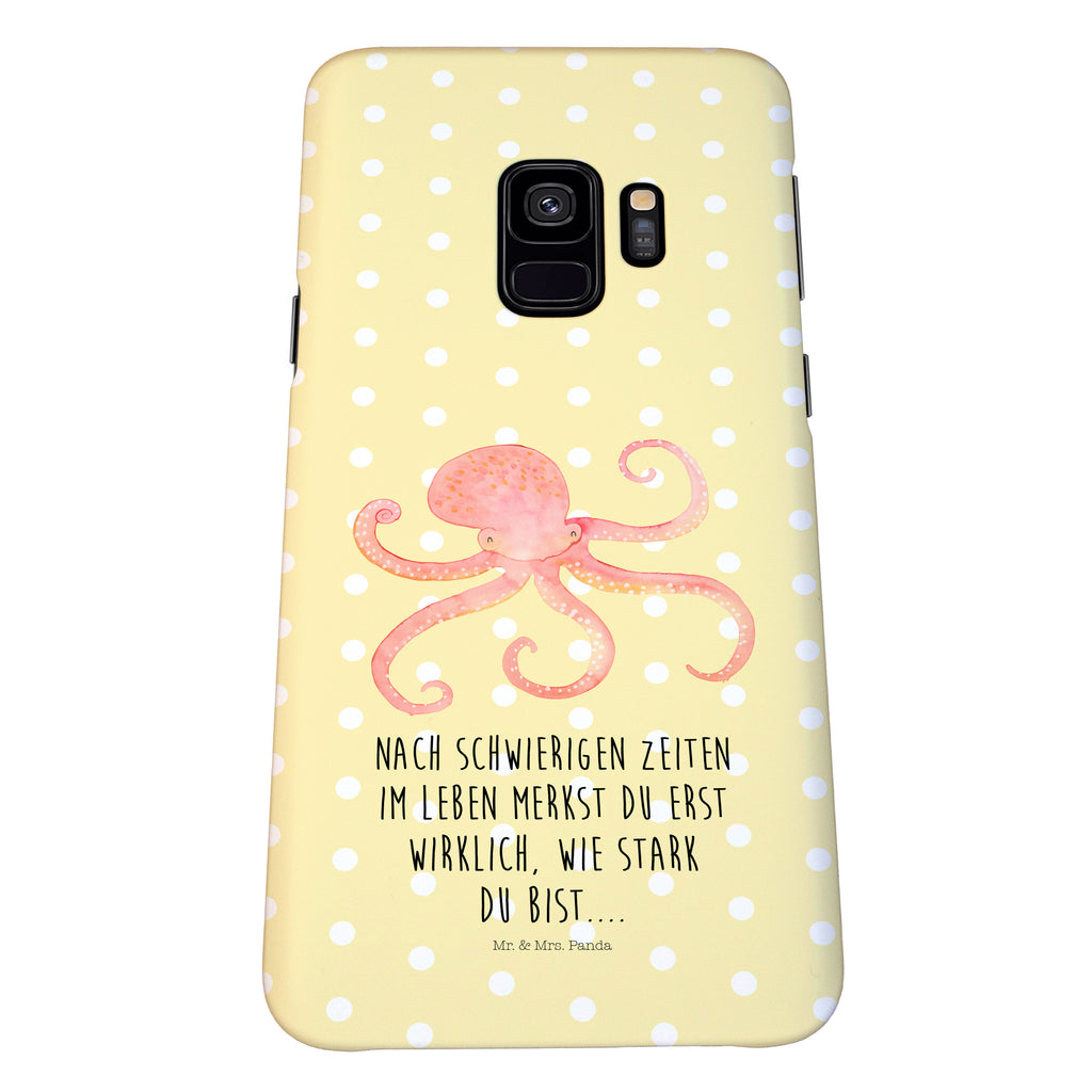 Handyhülle Tintenfisch Samsung Galaxy S9, Handyhülle, Smartphone Hülle, Handy Case, Handycover, Hülle, Tiermotive, Gute Laune, lustige Sprüche, Tiere, Meer, Meerestier, Krake, Tintenfisch, Arme, Wasser, Ozean