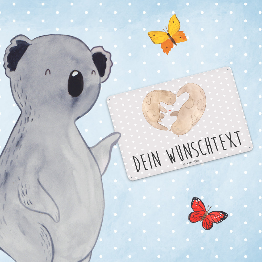 Personalisiertes Blechschild Otter Valentine Blechschild, Metallschild, Geschenk Schild, Schild, Magnet-Metall-Schild, Deko Schild, Wandschild, Wand-Dekoration, Türschild, Liebe, Partner, Freund, Freundin, Ehemann, Ehefrau, Heiraten, Verlobung, Heiratsantrag, Liebesgeschenk, Jahrestag, Hocheitstag, Valentinstag, Geschenk für Frauen, Hochzeitstag, Mitbringsel, Geschenk für Freundin, Geschenk für Partner, Liebesbeweis, für Männer, für Ehemann