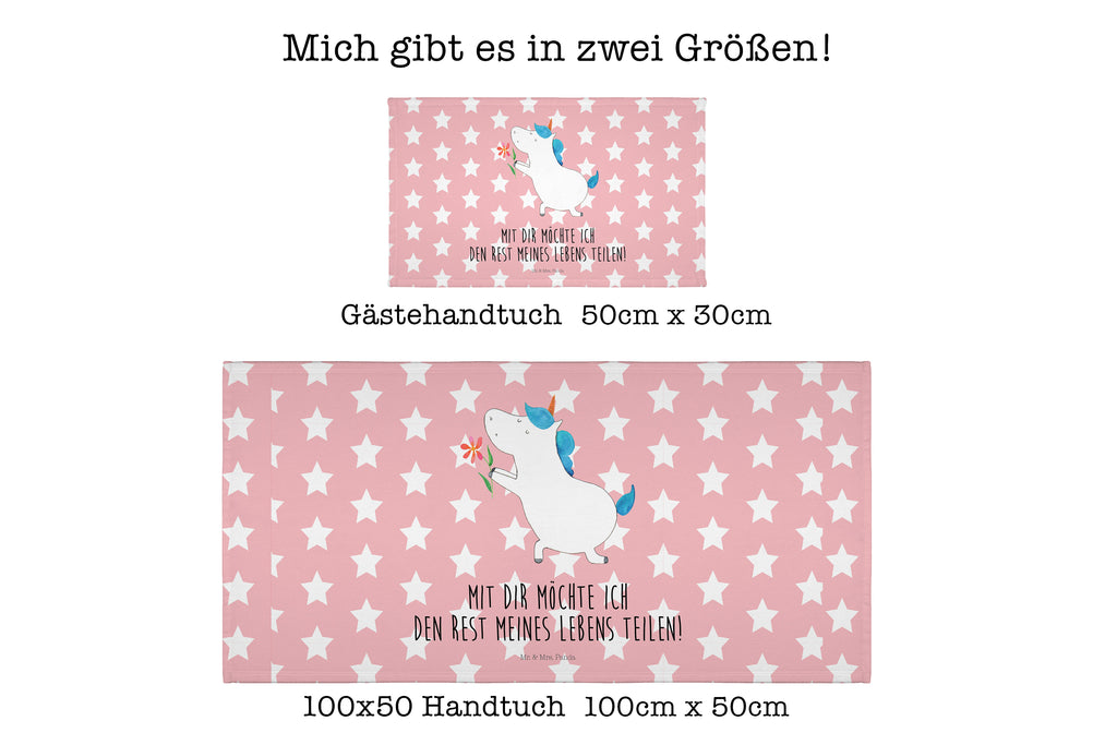 Handtuch Einhorn Blume Handtuch, Badehandtuch, Badezimmer, Handtücher, groß, Kinder, Baby, Einhorn, Einhörner, Einhorn Deko, Pegasus, Unicorn, Liebe, Liebesbeweis, Antrag, Heiratsantrag, Verlobung, Ehepaar, Pärchen, Partner, Freund, Freundin, Ehe, heiraten