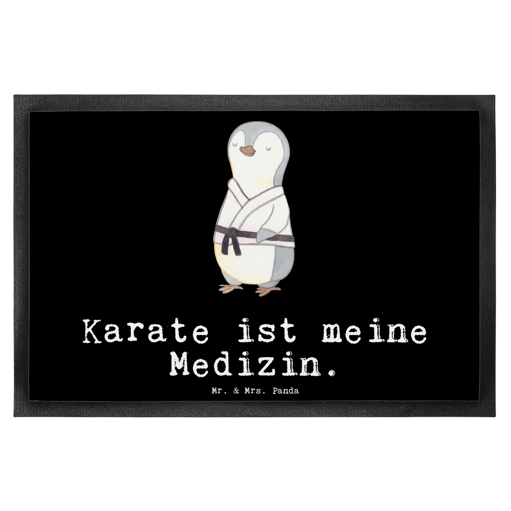 Fußmatte Pinguin Karate Türvorleger, Schmutzmatte, Fußabtreter, Matte, Schmutzfänger, Fußabstreifer, Schmutzfangmatte, Türmatte, Motivfußmatte, Haustürmatte, Vorleger, Fussmatten, Fußmatten, Gummimatte, Fußmatte außen, Fußmatte innen, Fussmatten online, Gummi Matte, Sauberlaufmatte, Fußmatte waschbar, Fußmatte outdoor, Schmutzfangmatte waschbar, Eingangsteppich, Fußabstreifer außen, Fußabtreter außen, Schmutzfangteppich, Fußmatte außen wetterfest, Geschenk, Sport, Sportart, Hobby, Schenken, Danke, Dankeschön, Auszeichnung, Gewinn, Sportler, Karate, Kampfsportart, Selbstverteidigung, Kampfkunst, Karate Verein