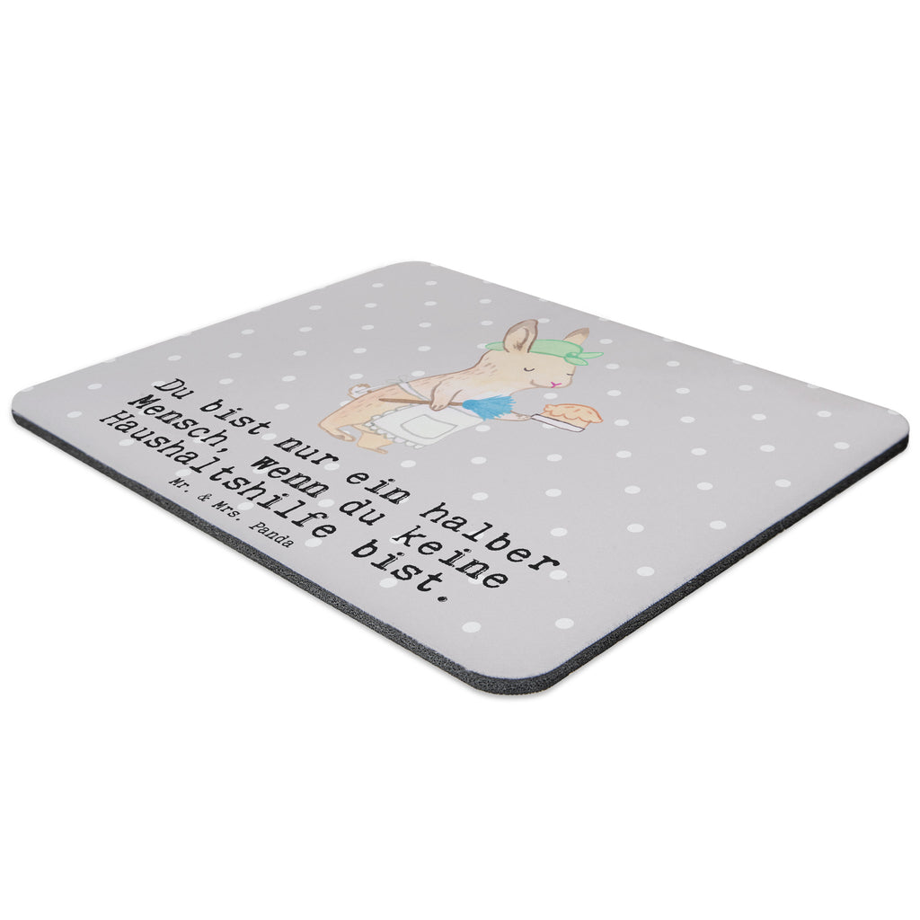 Mauspad Haushaltshilfe mit Herz Mousepad, Computer zubehör, Büroausstattung, PC Zubehör, Arbeitszimmer, Mauspad, Einzigartiges Mauspad, Designer Mauspad, Mausunterlage, Mauspad Büro, Beruf, Ausbildung, Jubiläum, Abschied, Rente, Kollege, Kollegin, Geschenk, Schenken, Arbeitskollege, Mitarbeiter, Firma, Danke, Dankeschön, Haushaltshilfe, Putzfrau, Reinigungskraft