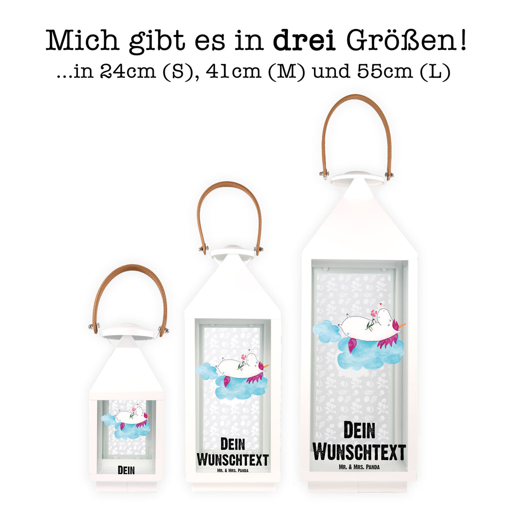 Personalisierte Deko Laterne Einhorn verliebt auf Wolke Gartenlampe, Gartenleuchte, Gartendekoration, Gartenlicht, Laterne kleine Laternen, XXL Laternen, Laterne groß, Einhorn, Einhörner, Einhorn Deko, Pegasus, Unicorn, verliebt, Liebe, Liebesbeweis, Freundin, Wolke