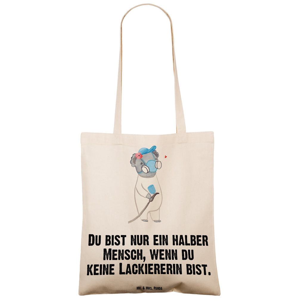 Tragetasche Lackiererin mit Herz Beuteltasche, Beutel, Einkaufstasche, Jutebeutel, Stoffbeutel, Tasche, Shopper, Umhängetasche, Strandtasche, Schultertasche, Stofftasche, Tragetasche, Badetasche, Jutetasche, Einkaufstüte, Laptoptasche, Beruf, Ausbildung, Jubiläum, Abschied, Rente, Kollege, Kollegin, Geschenk, Schenken, Arbeitskollege, Mitarbeiter, Firma, Danke, Dankeschön, Lackiererin, Lackierermeisterin, Werkstatt Lackiererin, Gesellenprüfung