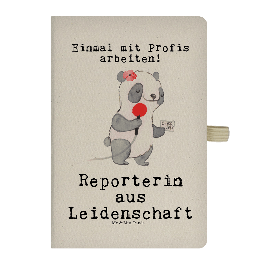 Baumwoll Notizbuch Reporterin aus Leidenschaft Notizen, Eintragebuch, Tagebuch, Notizblock, Adressbuch, Journal, Kladde, Skizzenbuch, Notizheft, Schreibbuch, Schreibheft, Beruf, Ausbildung, Jubiläum, Abschied, Rente, Kollege, Kollegin, Geschenk, Schenken, Arbeitskollege, Mitarbeiter, Firma, Danke, Dankeschön