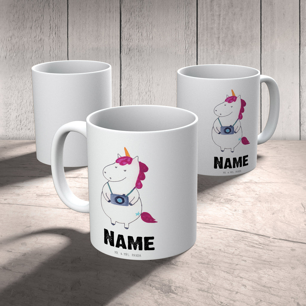 Personalisierte Tasse Einhorn Fotograf Personalisierte Tasse, Namenstasse, Wunschname, Personalisiert, Tasse, Namen, Drucken, Tasse mit Namen, Einhorn, Einhörner, Einhorn Deko, Pegasus, Unicorn, Fotograf, Fotografie, Kamera, Reisen, Weltreise, Weltenbummler, Urlaub, Tourist, Kurztrip, Reise, Städtereise