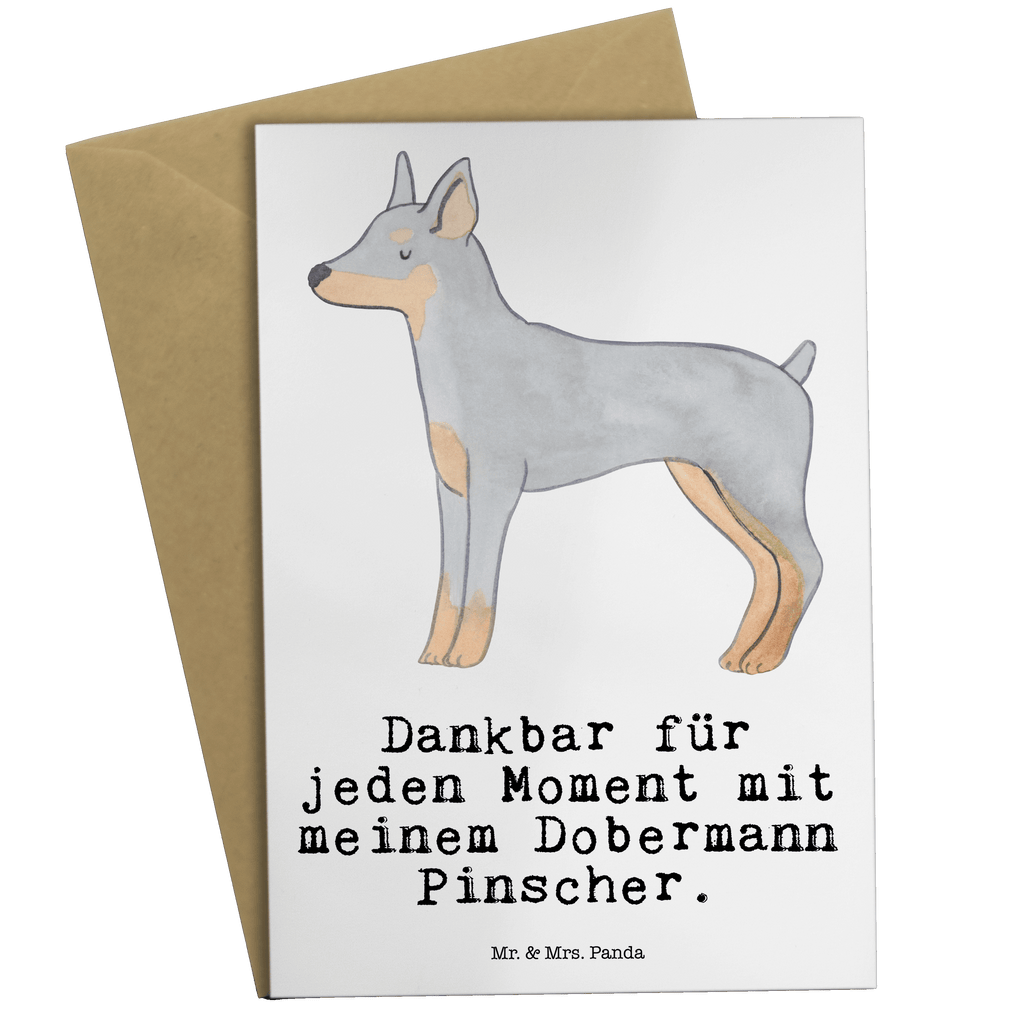 Grußkarte Dobermann Pinscher Moment Grußkarte, Klappkarte, Einladungskarte, Glückwunschkarte, Hochzeitskarte, Geburtstagskarte, Karte, Ansichtskarten, Hund, Hunderasse, Rassehund, Hundebesitzer, Geschenk, Tierfreund, Schenken, Welpe, Dobermann Pinscher