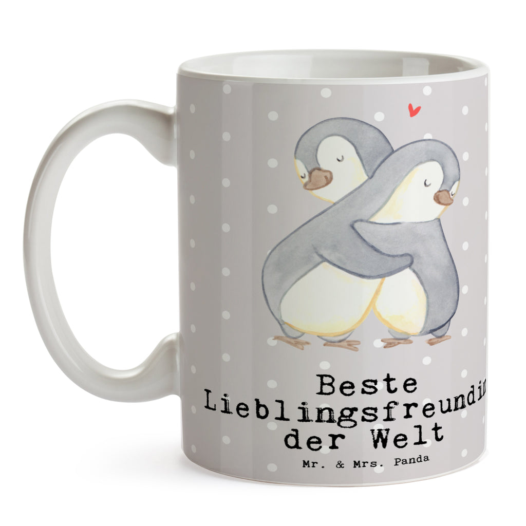 Tasse Pinguin Beste Lieblingsfreundin der Welt Tasse, Kaffeetasse, Teetasse, Becher, Kaffeebecher, Teebecher, Keramiktasse, Porzellantasse, Büro Tasse, Geschenk Tasse, Tasse Sprüche, Tasse Motive, Kaffeetassen, Tasse bedrucken, Designer Tasse, Cappuccino Tassen, Schöne Teetassen, für, Dankeschön, Geschenk, Schenken, Geburtstag, Geburtstagsgeschenk, Geschenkidee, Danke, Bedanken, Mitbringsel, Freude machen, Geschenktipp, Lieblingsfreundin, Freundin, Partnerin, Lieblingsmensch, Lieblings Mensch, Liebling, Partner, Bae, beste Freundin, Liebe, Herz, Love