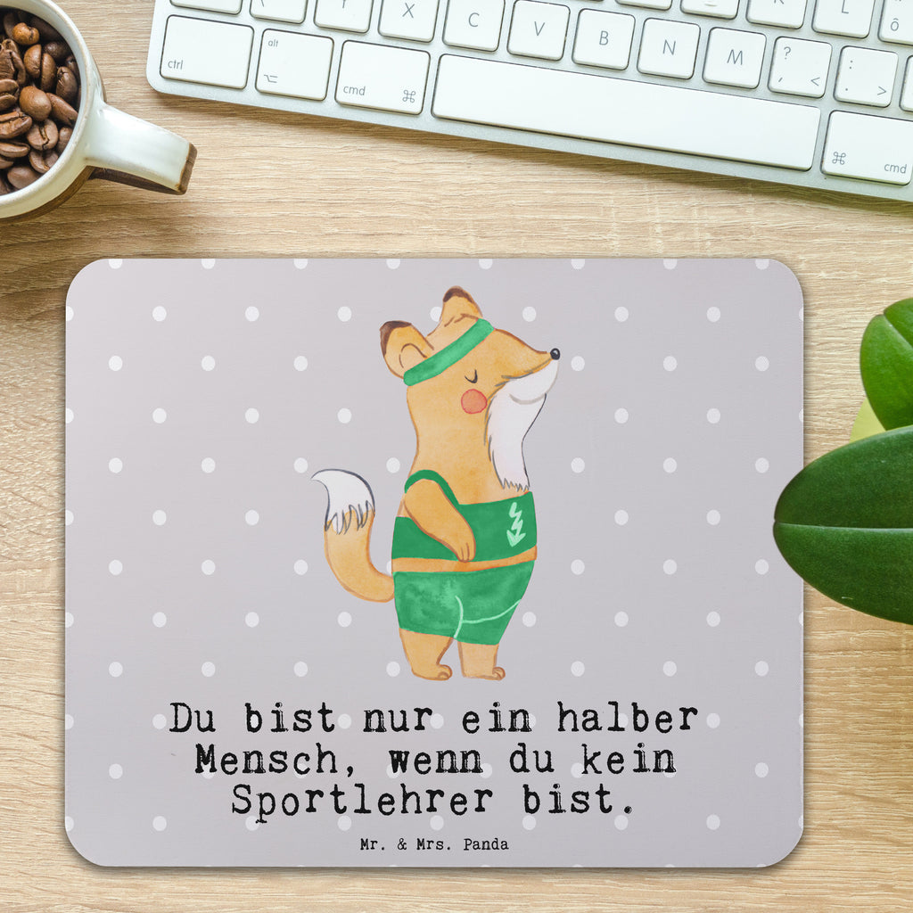 Mauspad Sportlehrer mit Herz Mousepad, Computer zubehör, Büroausstattung, PC Zubehör, Arbeitszimmer, Mauspad, Einzigartiges Mauspad, Designer Mauspad, Mausunterlage, Mauspad Büro, Beruf, Ausbildung, Jubiläum, Abschied, Rente, Kollege, Kollegin, Geschenk, Schenken, Arbeitskollege, Mitarbeiter, Firma, Danke, Dankeschön