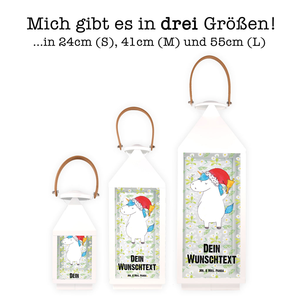 Personalisierte Deko Laterne Einhorn Weihnachtsmann Gartenlampe, Gartenleuchte, Gartendekoration, Gartenlicht, Laterne kleine Laternen, XXL Laternen, Laterne groß, Einhorn, Einhörner, Einhorn Deko, Pegasus, Unicorn, Gin, Schokolade, Schoki, Weihnachten, Weihnachtsmann, Nikolaus, Wunschzettel, Wunschliste, Feenstaub