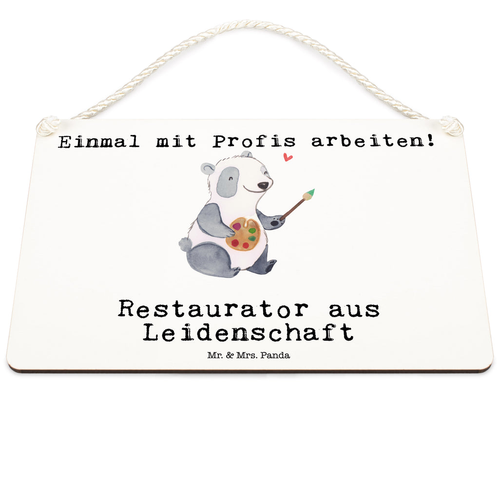 Deko Schild Restaurator aus Leidenschaft Dekoschild, Deko Schild, Schild, Tür Schild, Türschild, Holzschild, Wandschild, Wanddeko, Beruf, Ausbildung, Jubiläum, Abschied, Rente, Kollege, Kollegin, Geschenk, Schenken, Arbeitskollege, Mitarbeiter, Firma, Danke, Dankeschön