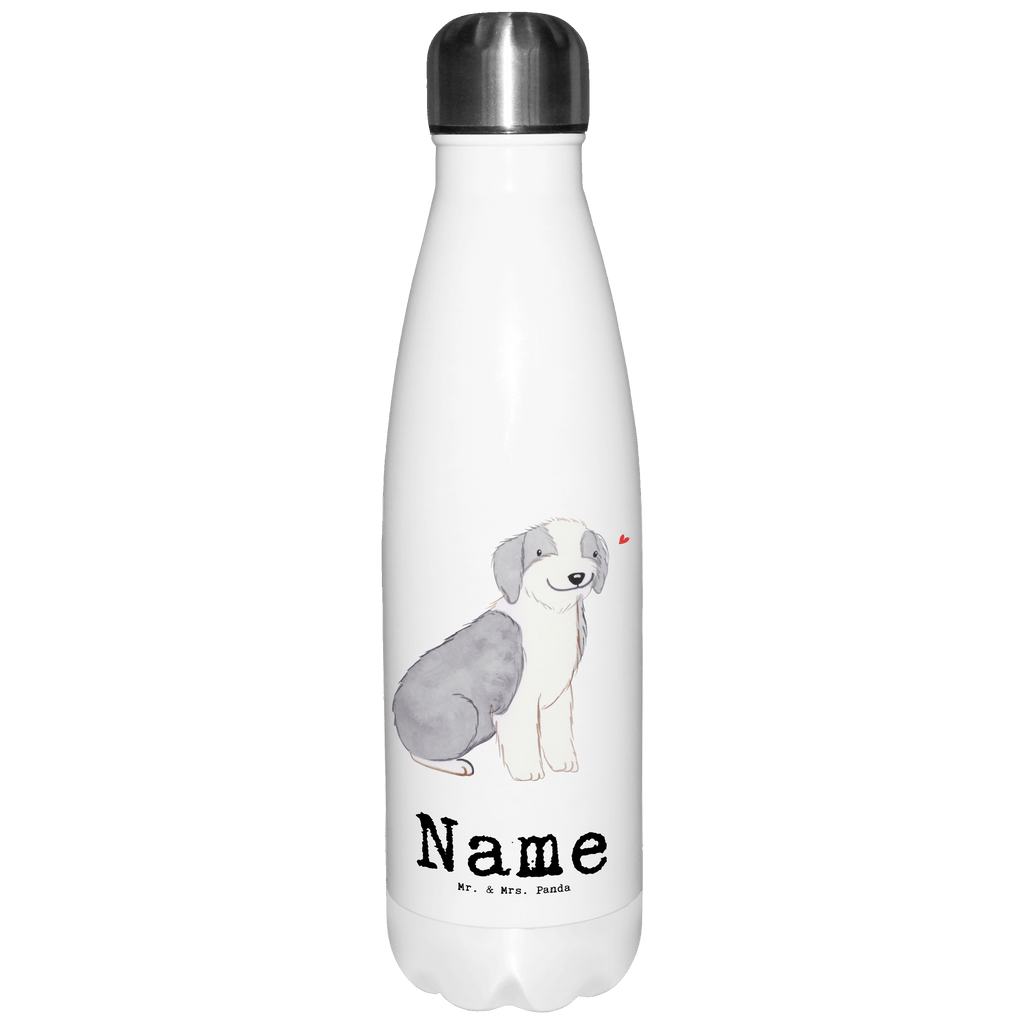 Personalisierte Thermosflasche Bearded Collie Lebensretter Personalisierte Isolierflasche, Personalisierte Thermoflasche, Personalisierte Trinkflasche, Trinkflasche Mit Namen, Wunschname, Bedrucken, Namensflasche, Hund, Hunderasse, Rassehund, Hundebesitzer, Geschenk, Tierfreund, Schenken, Welpe, Bearded Collie, britischer Hütehund