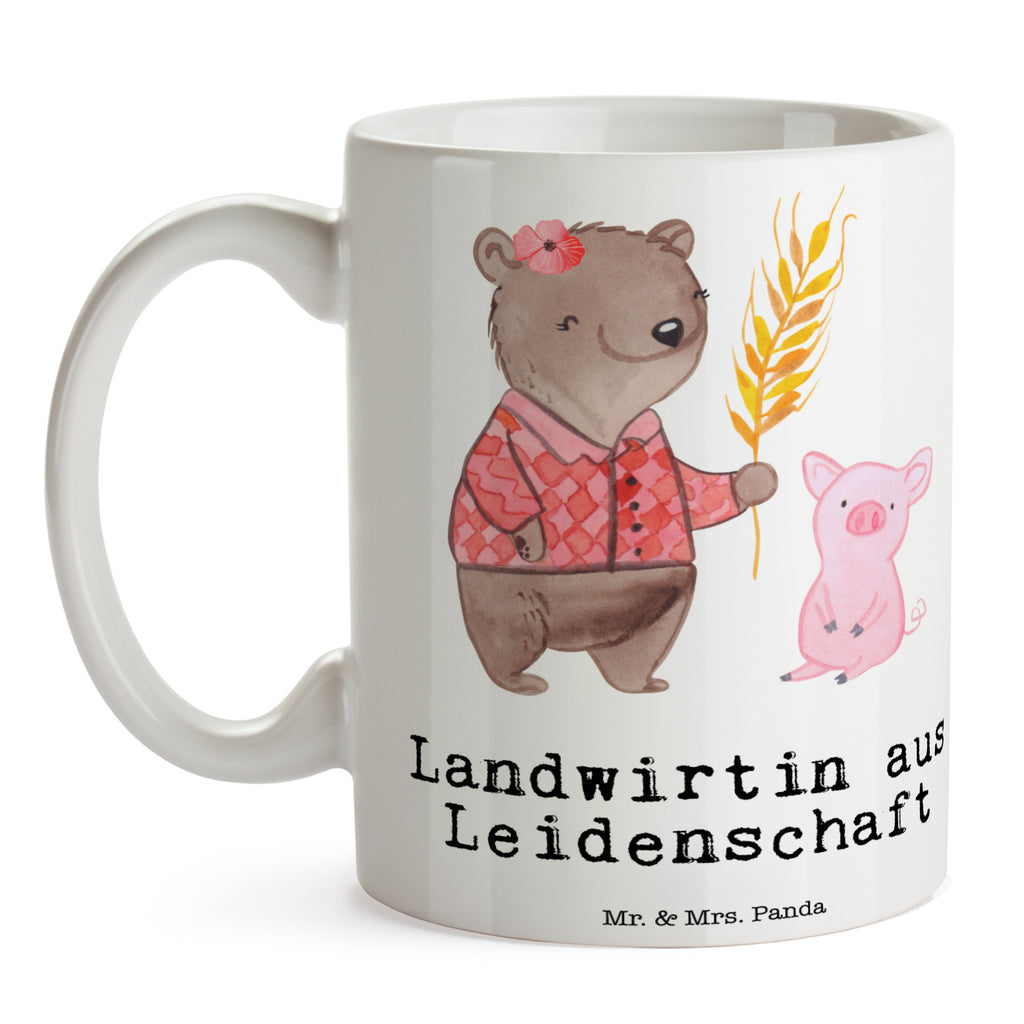 Tasse Landwirtin aus Leidenschaft Tasse, Kaffeetasse, Teetasse, Becher, Kaffeebecher, Teebecher, Keramiktasse, Porzellantasse, Büro Tasse, Geschenk Tasse, Tasse Sprüche, Tasse Motive, Kaffeetassen, Tasse bedrucken, Designer Tasse, Cappuccino Tassen, Schöne Teetassen, Beruf, Ausbildung, Jubiläum, Abschied, Rente, Kollege, Kollegin, Geschenk, Schenken, Arbeitskollege, Mitarbeiter, Firma, Danke, Dankeschön, Landwirtin, Bäuerin, Tierwirtin, Agronomin, Farmerin, Bauernhof