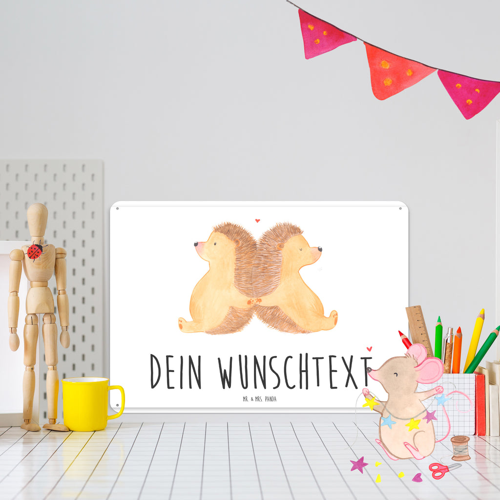 Personalisiertes Blechschild Igel händchenhaltend Blechschild, Metallschild, Geschenk Schild, Schild, Magnet-Metall-Schild, Deko Schild, Wandschild, Wand-Dekoration, Türschild, Liebe, Partner, Freund, Freundin, Ehemann, Ehefrau, Heiraten, Verlobung, Heiratsantrag, Liebesgeschenk, Jahrestag, Hocheitstag, Igel, Igelliebe, Hand in Hand, Liebesbeweis, große Liebe, Liebesbotschaft, Hochzeit, Lieblingsmensch, Gemeinsamkeit, Love, Geschenk für zwei