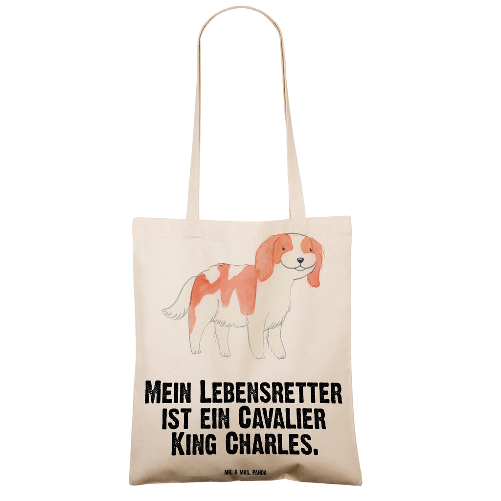 Tragetasche Cavalier King Charles Spaniel Lebensretter Beuteltasche, Beutel, Einkaufstasche, Jutebeutel, Stoffbeutel, Tasche, Shopper, Umhängetasche, Strandtasche, Schultertasche, Stofftasche, Tragetasche, Badetasche, Jutetasche, Einkaufstüte, Laptoptasche, Hund, Hunderasse, Rassehund, Hundebesitzer, Geschenk, Tierfreund, Schenken, Welpe, Cavalier King Charles Spaniel