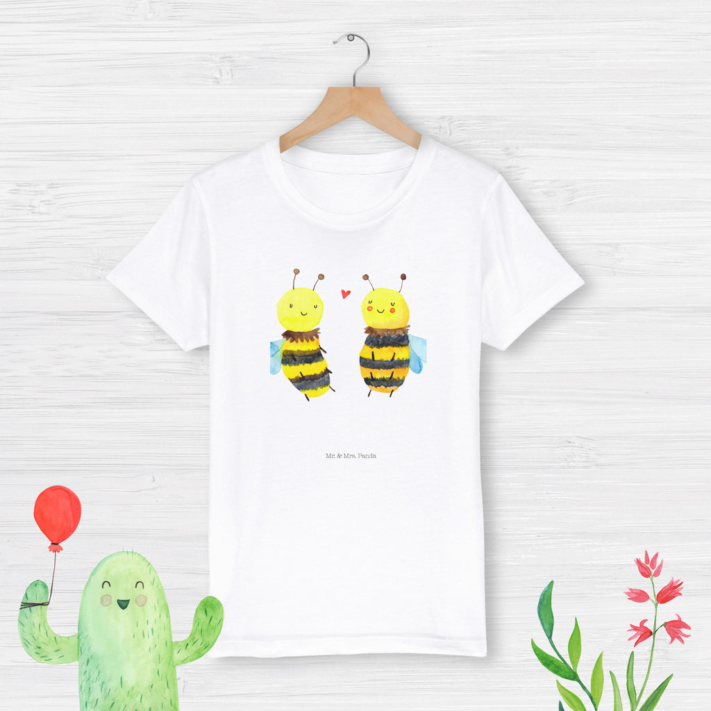 Organic Kinder T-Shirt Biene Verliebt Kinder T-Shirt, Kinder T-Shirt Mädchen, Kinder T-Shirt Jungen, Biene, Wespe, Hummel