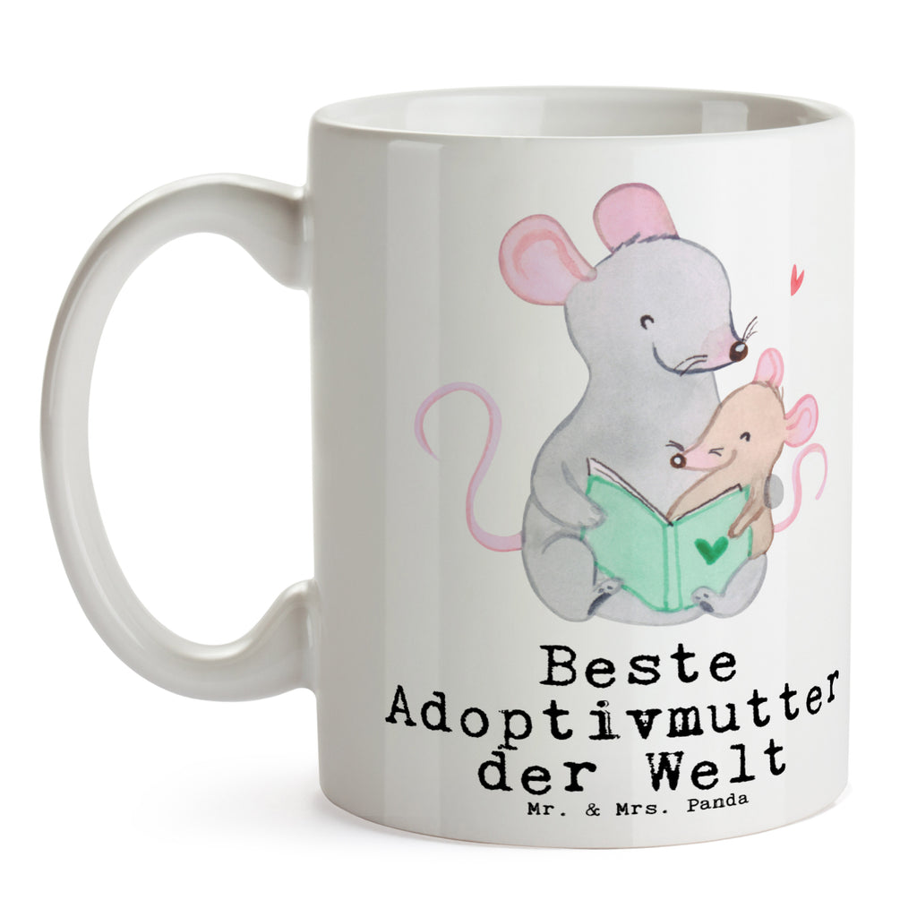 Tasse Maus Beste Adoptivmutter der Welt Tasse, Kaffeetasse, Teetasse, Becher, Kaffeebecher, Teebecher, Keramiktasse, Porzellantasse, Büro Tasse, Geschenk Tasse, Tasse Sprüche, Tasse Motive, Kaffeetassen, Tasse bedrucken, Designer Tasse, Cappuccino Tassen, Schöne Teetassen, für, Dankeschön, Geschenk, Schenken, Geburtstag, Geburtstagsgeschenk, Geschenkidee, Danke, Bedanken, Mitbringsel, Freude machen, Geschenktipp, Adoptivmutter, Adoptivmama, adoptiert, Mama, Mami, Mutter, Muttertag, Mutti, Ma, Tochter, Sohn, Beste Mama, Beste, Supermama