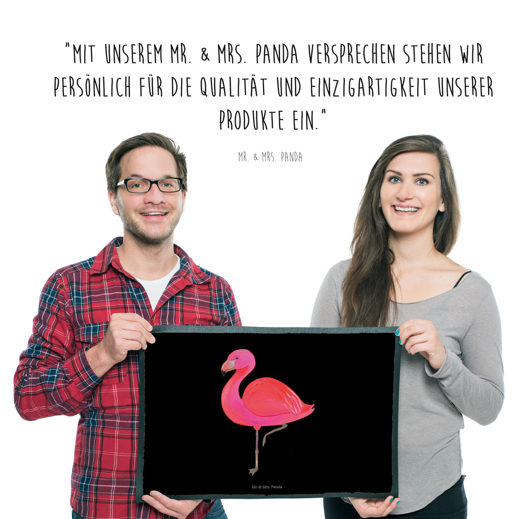 Fußmatte Flamingo classic Türvorleger, Schmutzmatte, Fußabtreter, Matte, Schmutzfänger, Fußabstreifer, Schmutzfangmatte, Türmatte, Motivfußmatte, Haustürmatte, Vorleger, Flamingo, Einzigartig, Selbstliebe, Stolz, ich, für mich, Spruch, Freundin, Freundinnen, Außenseiter, Sohn, Tochter, Geschwister