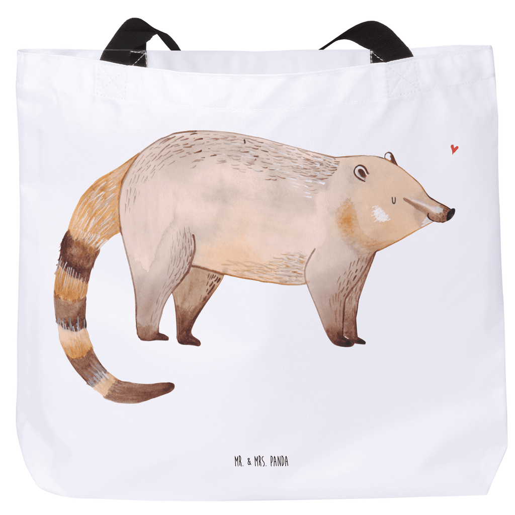 Shopper Nasenbär Beutel, Einkaufstasche, Tasche, Strandtasche, Einkaufsbeutel, Shopper, Schultasche, Freizeittasche, Tragebeutel, Schulbeutel, Alltagstasche, Tiermotive, Gute Laune, lustige Sprüche, Tiere, Nasenbär, Nasenbären, Rüsselbär, Bär