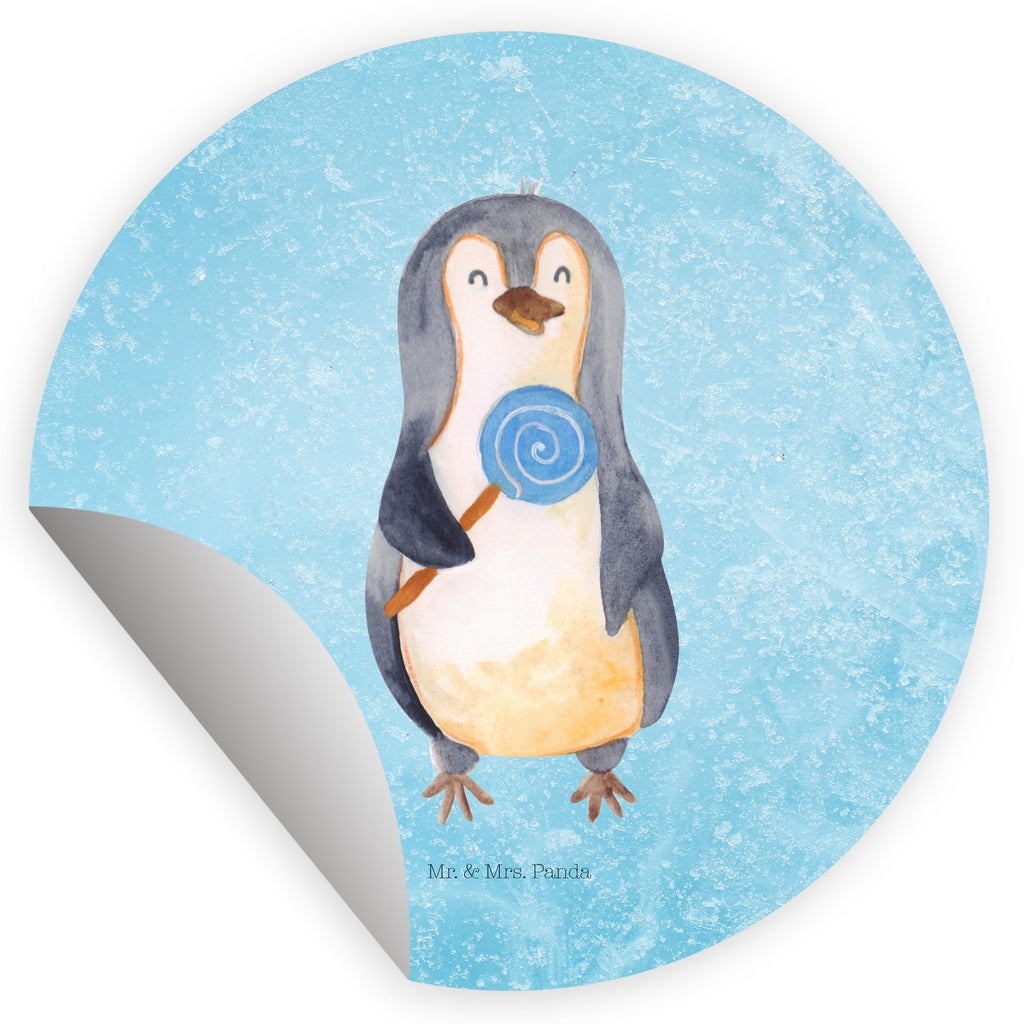 Rund Aufkleber Pinguin Lolli Sticker, Aufkleber, Etikett, Kinder, rund, Pinguin, Pinguine, Lolli, Süßigkeiten, Blödsinn, Spruch, Rebell, Gauner, Ganove, Rabauke