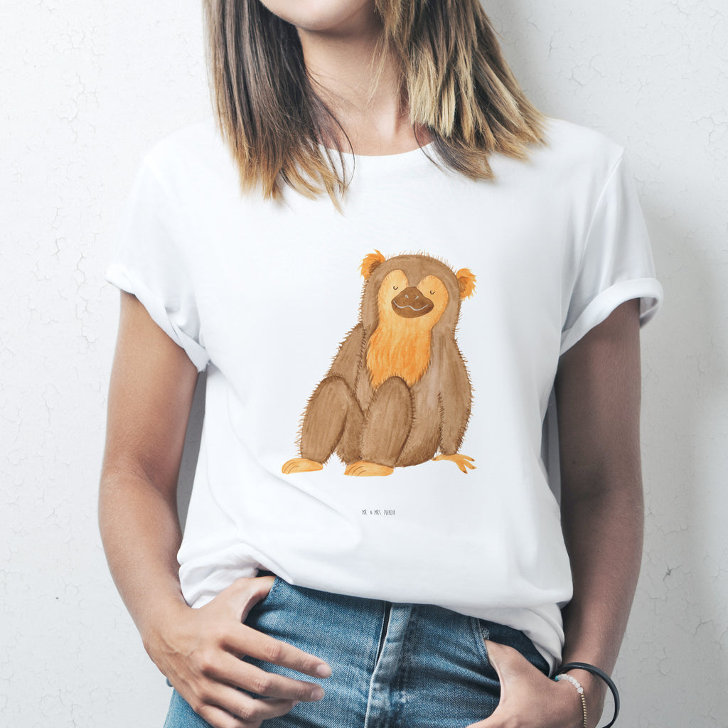 T-Shirt Standard Affe T-Shirt, Shirt, Tshirt, Lustiges T-Shirt, T-Shirt mit Spruch, Party, Junggesellenabschied, Jubiläum, Geburstag, Herrn, Damen, Männer, Frauen, Schlafshirt, Nachthemd, Sprüche, Afrika, Wildtiere, Affe, Äffchen, Affen, Selbstliebe, Respekt, Motivation, Selbstachtung, Liebe, Selbstbewusstsein, Selfcare