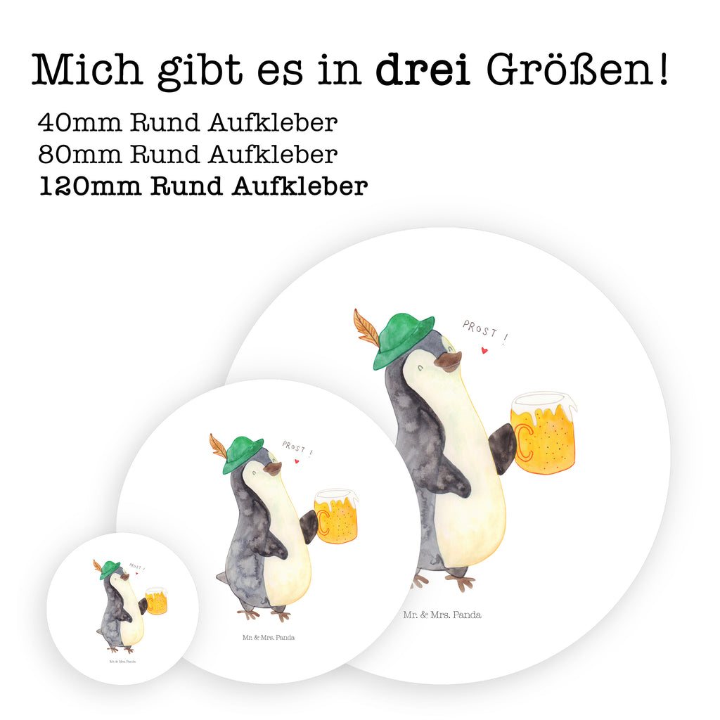 Rund Aufkleber Pinguin Bier Sticker, Aufkleber, Etikett, Pinguin, Pinguine, Bier, Oktoberfest