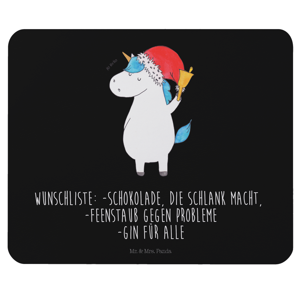 Mauspad Einhorn Weihnachtsmann Mousepad, Computer zubehör, Büroausstattung, PC Zubehör, Arbeitszimmer, Mauspad, Einzigartiges Mauspad, Designer Mauspad, Mausunterlage, Mauspad Büro, Einhorn, Einhörner, Einhorn Deko, Pegasus, Unicorn, Gin, Schokolade, Schoki, Weihnachten, Weihnachtsmann, Nikolaus, Wunschzettel, Wunschliste, Feenstaub