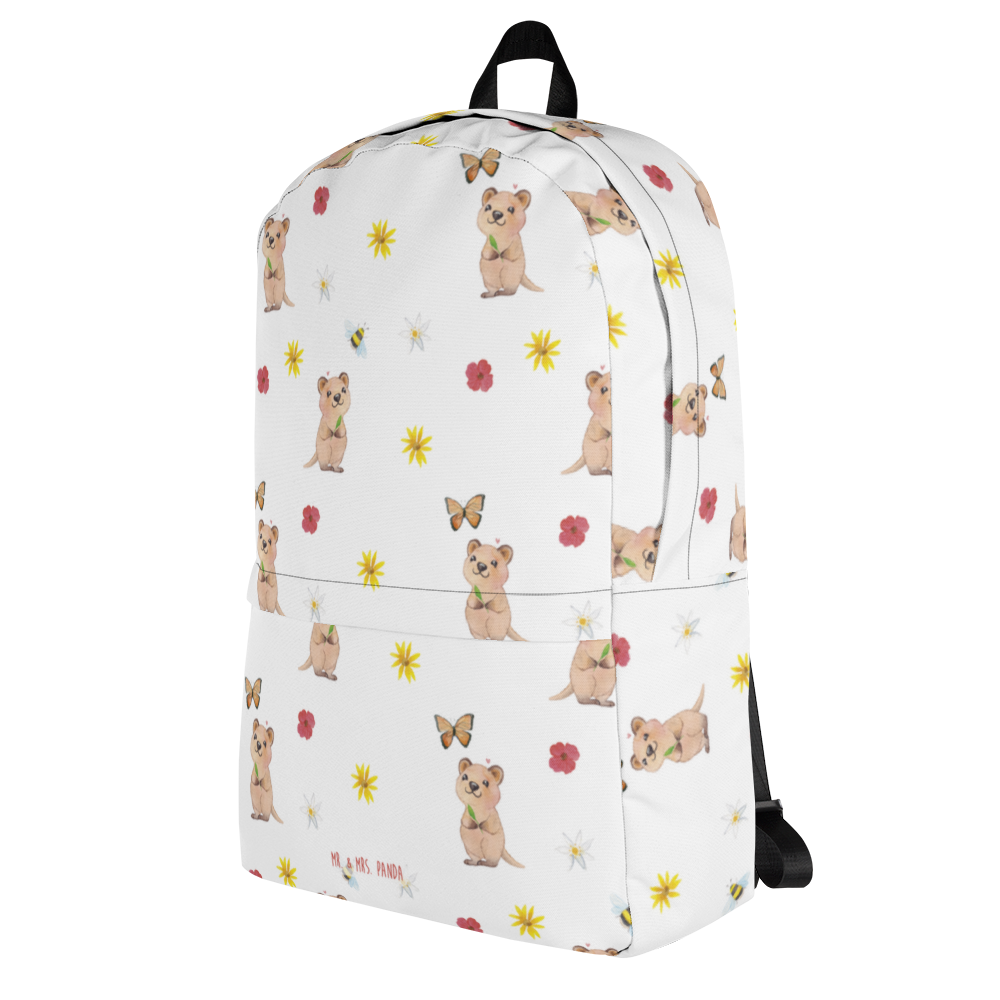 Rucksack Quokka Happy Muster Rucksack, Laptoprucksack, Notebookrucksack, Schulrucksack für Laptop, Arbeitsrucksack für Laptop, Reiserucksack für Laptop, Rucksack für Alltag, Rucksack für Schule, Rucksack für Uni, Rucksack für Notebook, Rucksack für Computer, wetterfester Rucksack, regenfester Rucksack, strapazierfähiger Rucksack, Tiermotive, Gute Laune, lustige Sprüche, Tiere, Quokka, Verschieben, Aufschieberitis, Lustiger Spruch, Niedliches Tier, Dinge erledigen