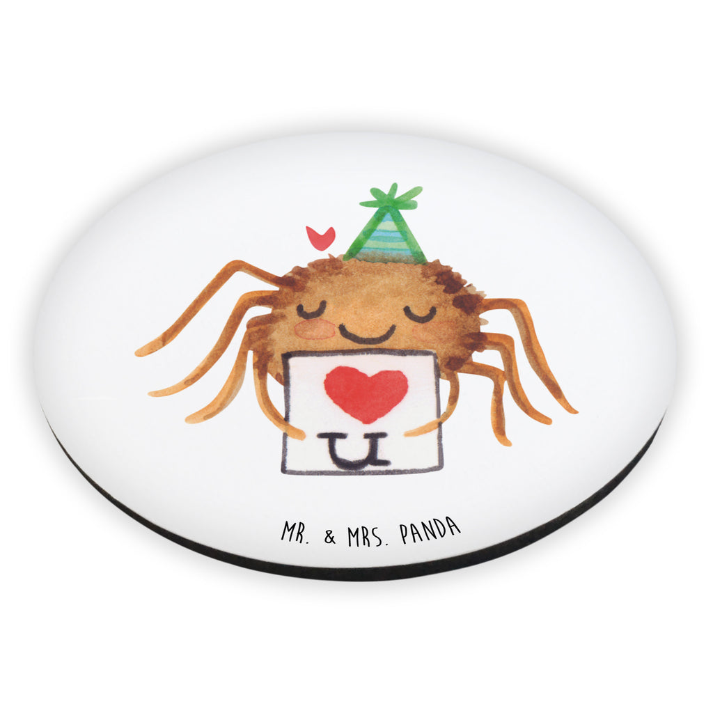 Rund Magnet Spinne Agathe Brief Kühlschrankmagnet, Pinnwandmagnet, Souvenir Magnet, Motivmagnete, Dekomagnet, Whiteboard Magnet, Notiz Magnet, Kühlschrank Dekoration, Spinne Agathe, Spinne, Agathe, Videos, Merchandise, Liebesbeweis, Ich Liebe dich, Heiratsantrag, Verliebt, Liebespaar, Liebesgeschenk, Treuebeweis, Treuetest